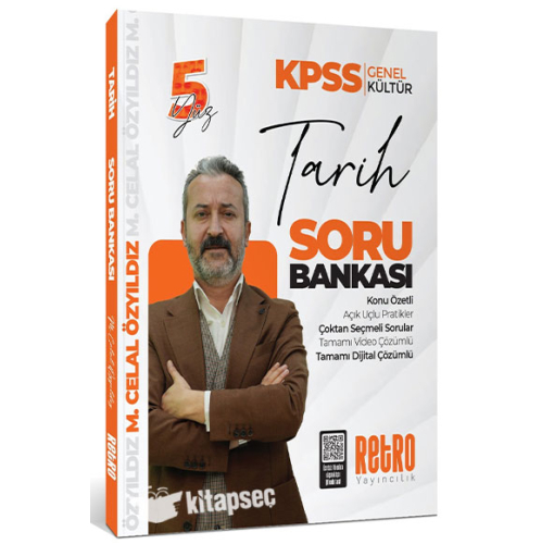 2026 KPSS Genel Kültür Tarih Soru Bankası Retro Yayıncılık