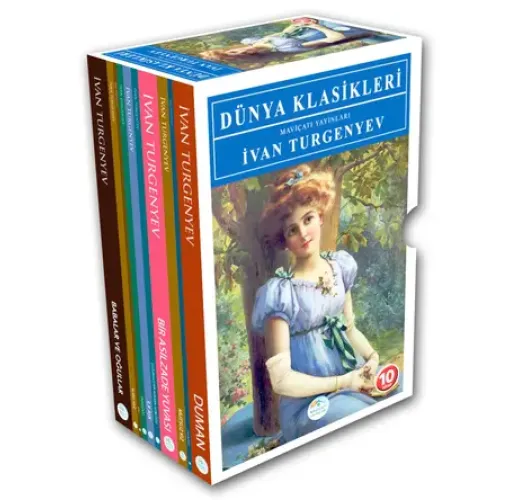 İvan Turgenyev Seti 10 Kitap Dünya Klasikleri Maviçatı Yayınları